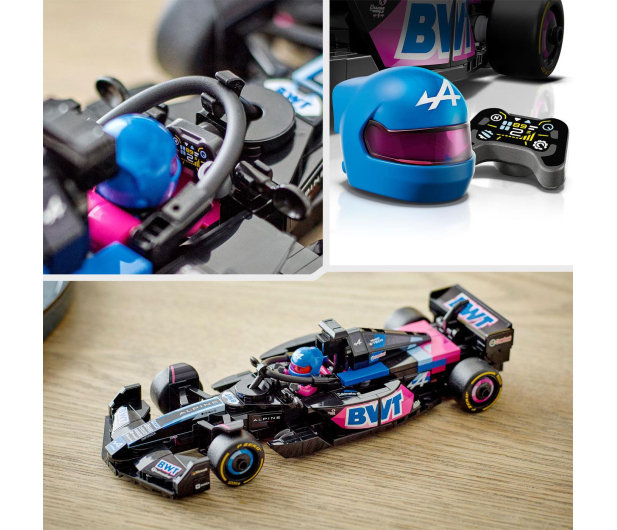 LEGO Speed Champions 77248 Bolid F1® BWT Alpine Team A524 - 1308240 - zdjęcie 5